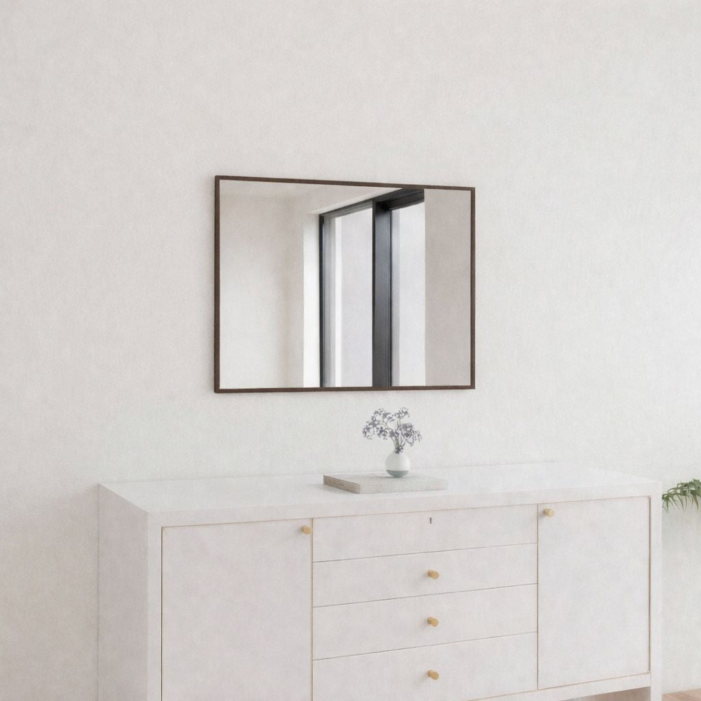Aitta-peili pronssikehyksellä (50x60 cm)