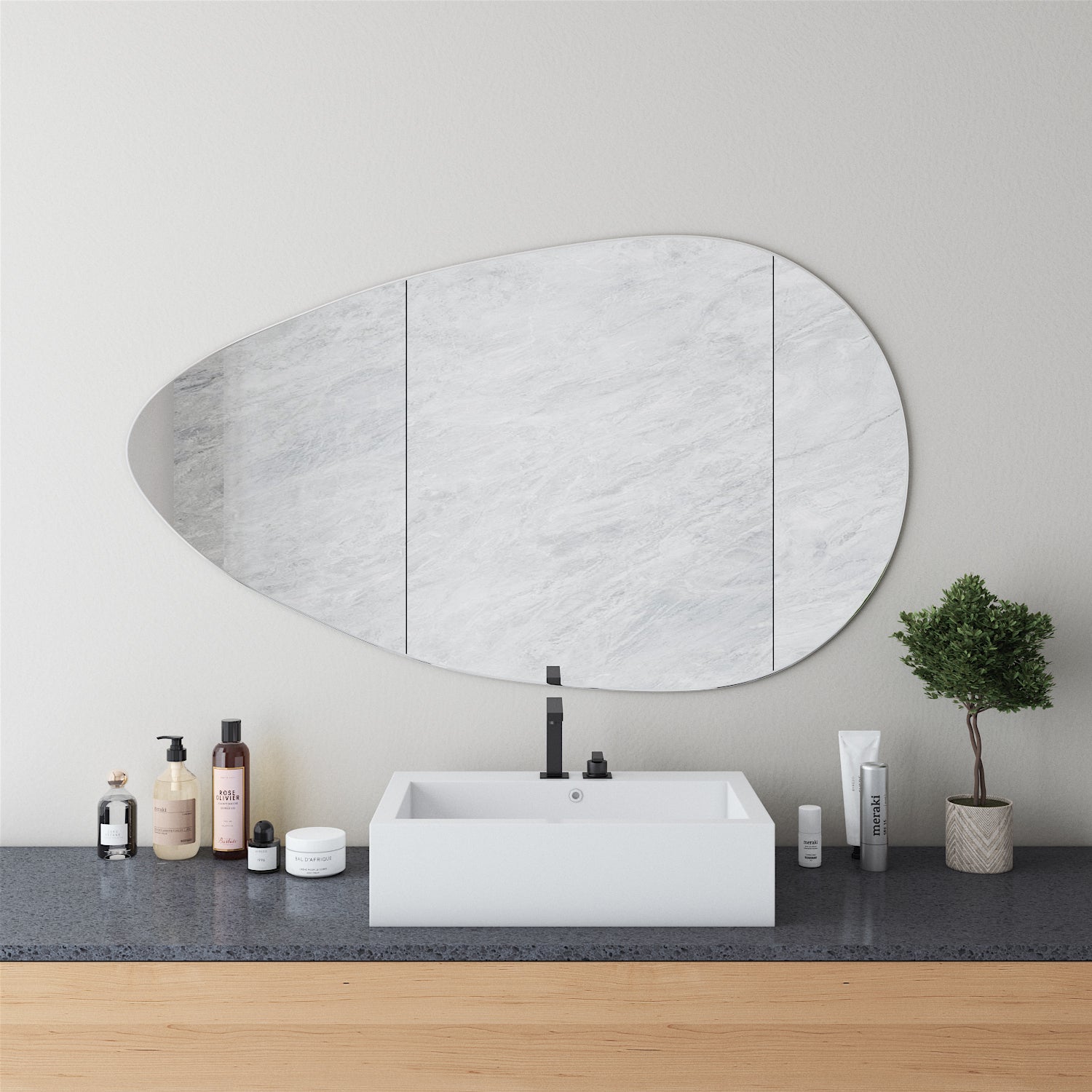 Pisara-peili (75x130 cm)
