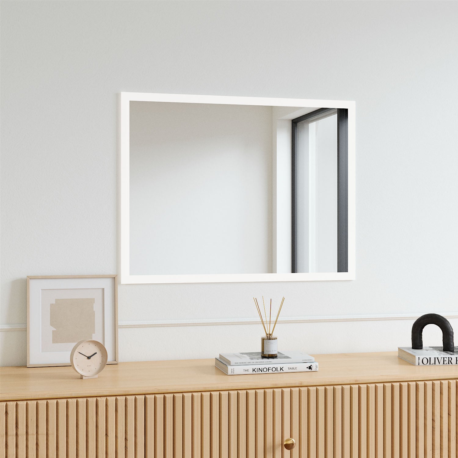 Valopeili Full Lux (valkoinen) (70x90 cm)