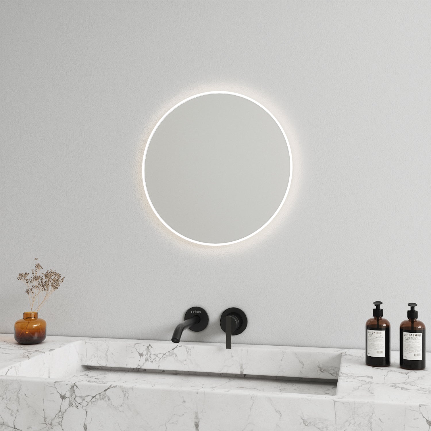 Full Lux pyöreä valopeili (60 cm)
