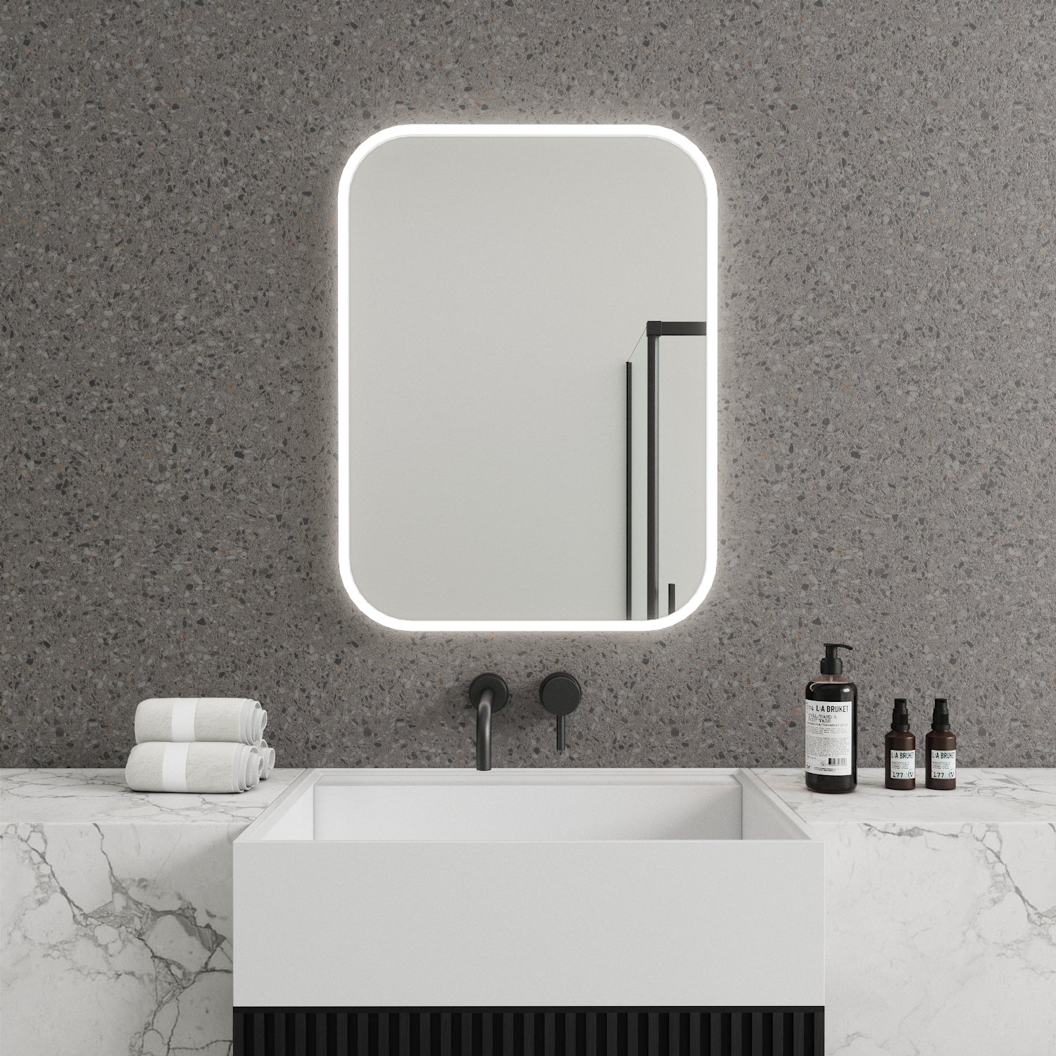 Full Lux Aava-valopeili (60x80 cm)
