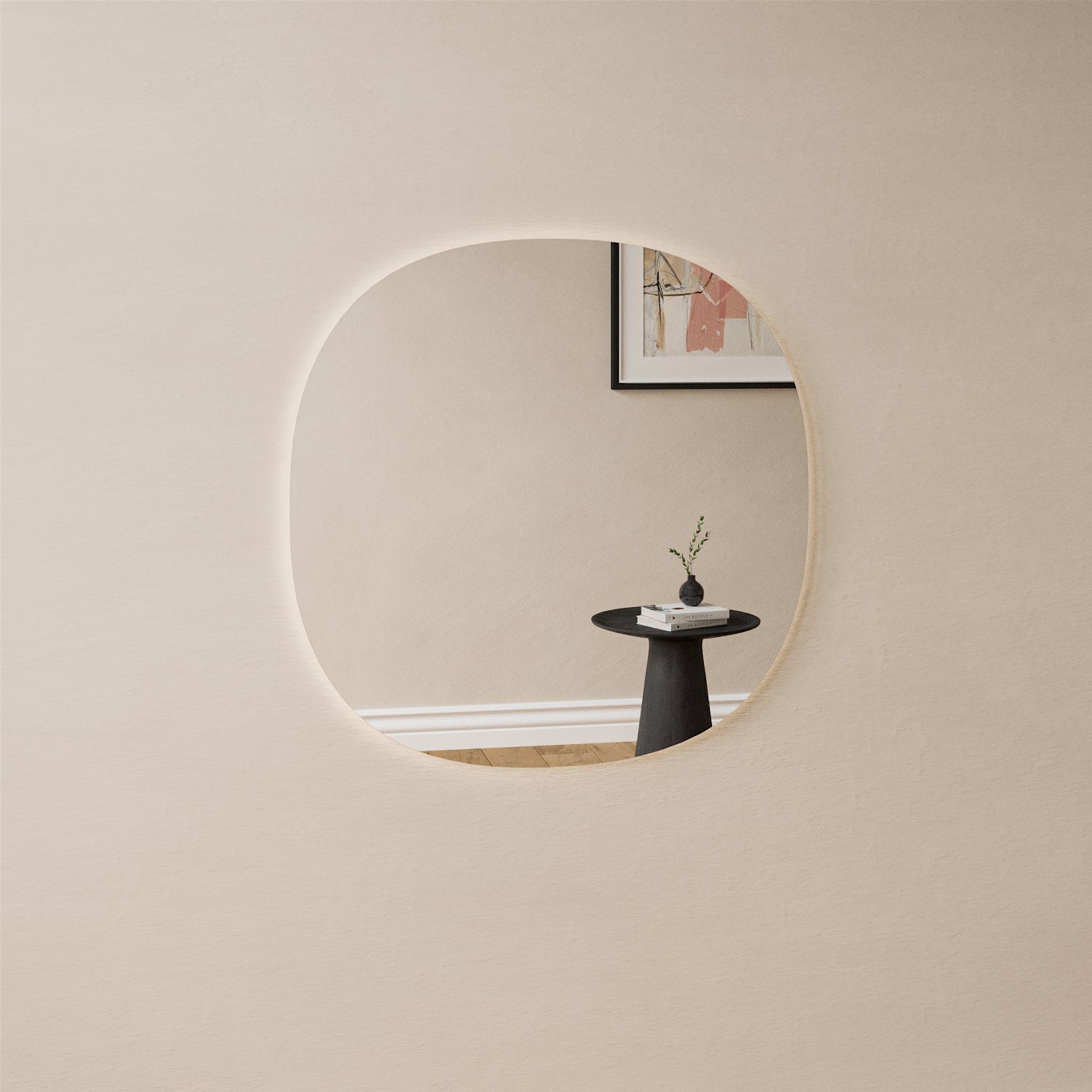 Kallio-valopeili (70 cm)