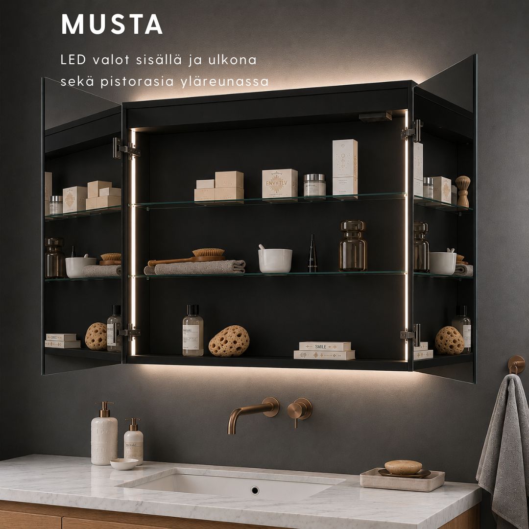 Peilikaappi Paasi mittatilauksena