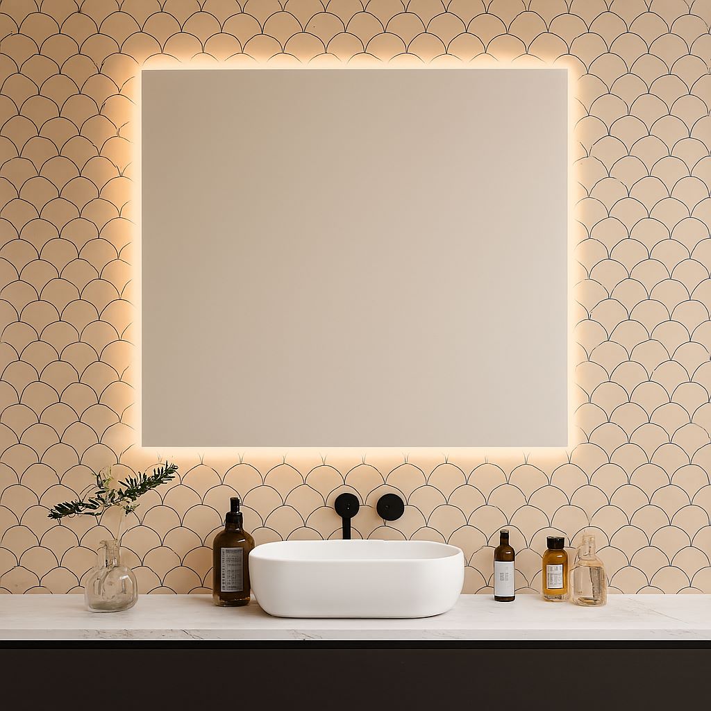 Valopeili – Neliskulmainen (80x80 cm)