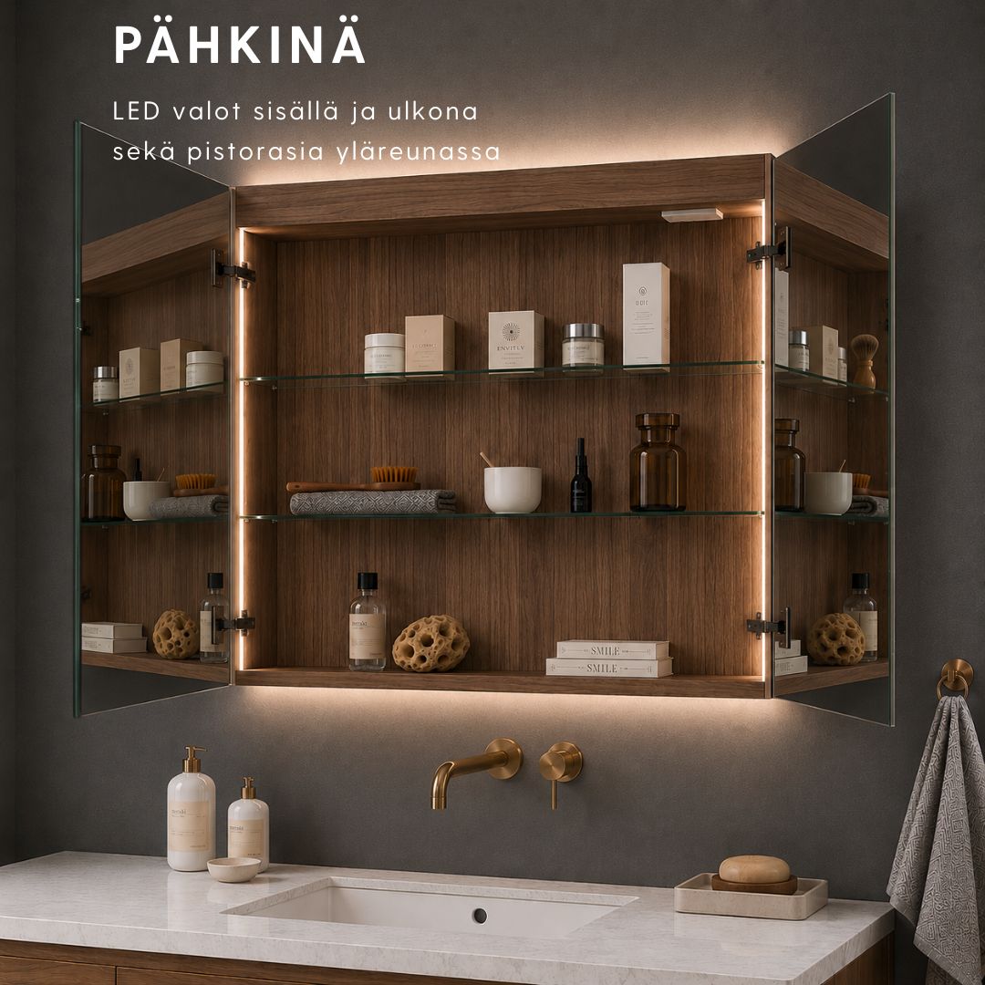 Peilikaappi Paasi mittatilauksena