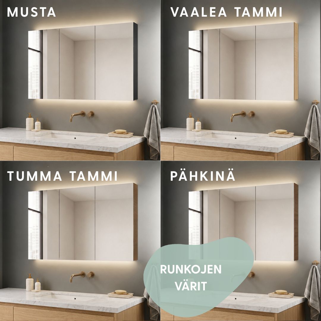 Peilikaappi Paasi mittatilauksena