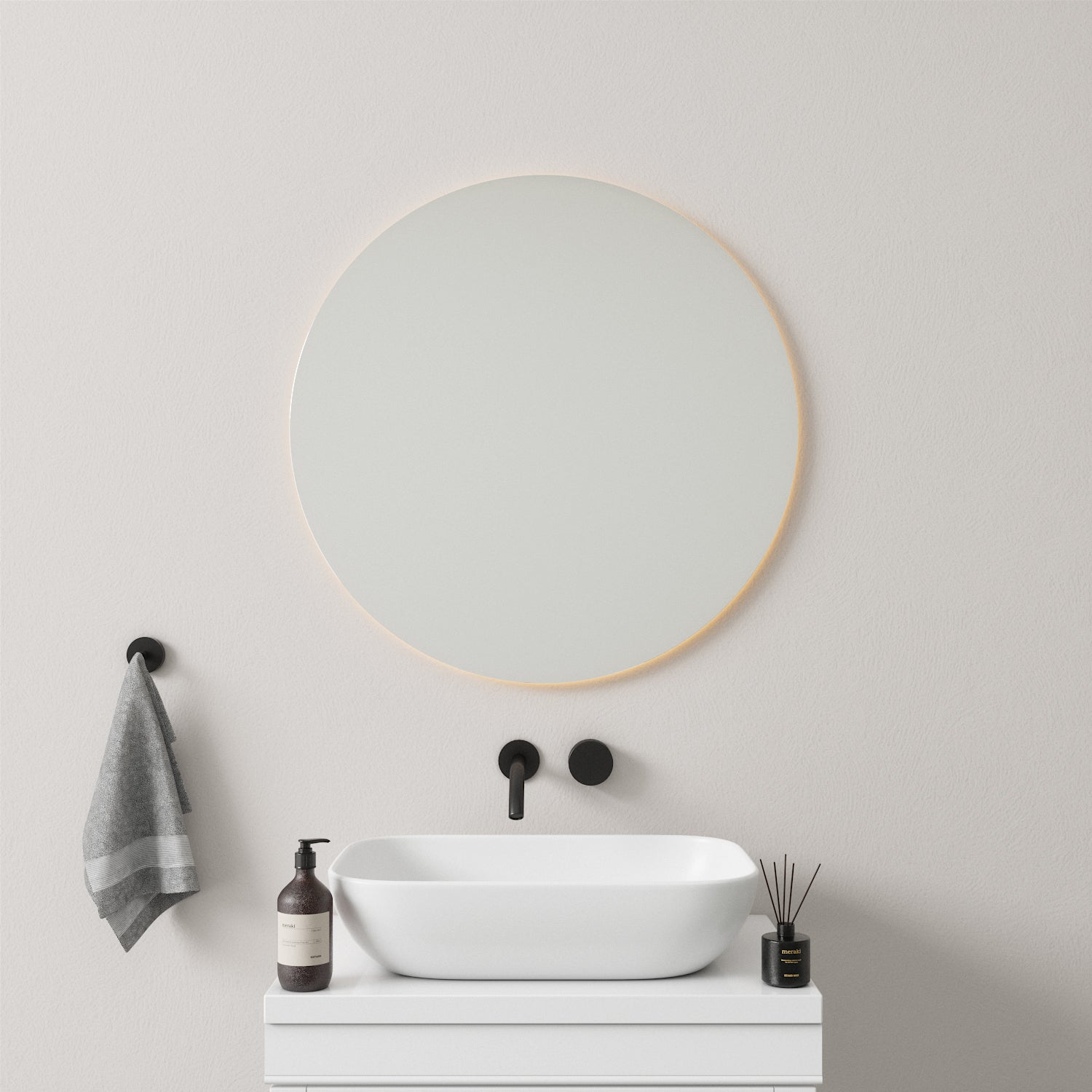 Valopeili – Pyöreä (70 cm)
